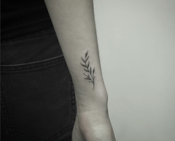 Leaf Tattoo 14