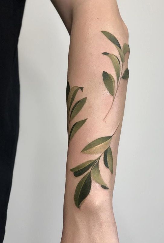 Leaf Tattoo 143