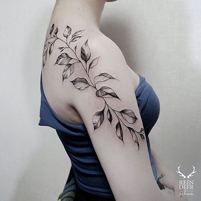 Leaf Tattoo 148