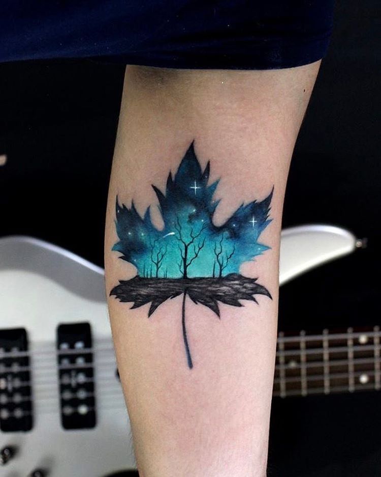 Leaf Tattoo 150