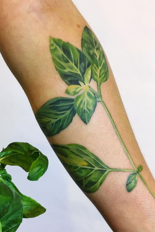 Leaf Tattoo 153