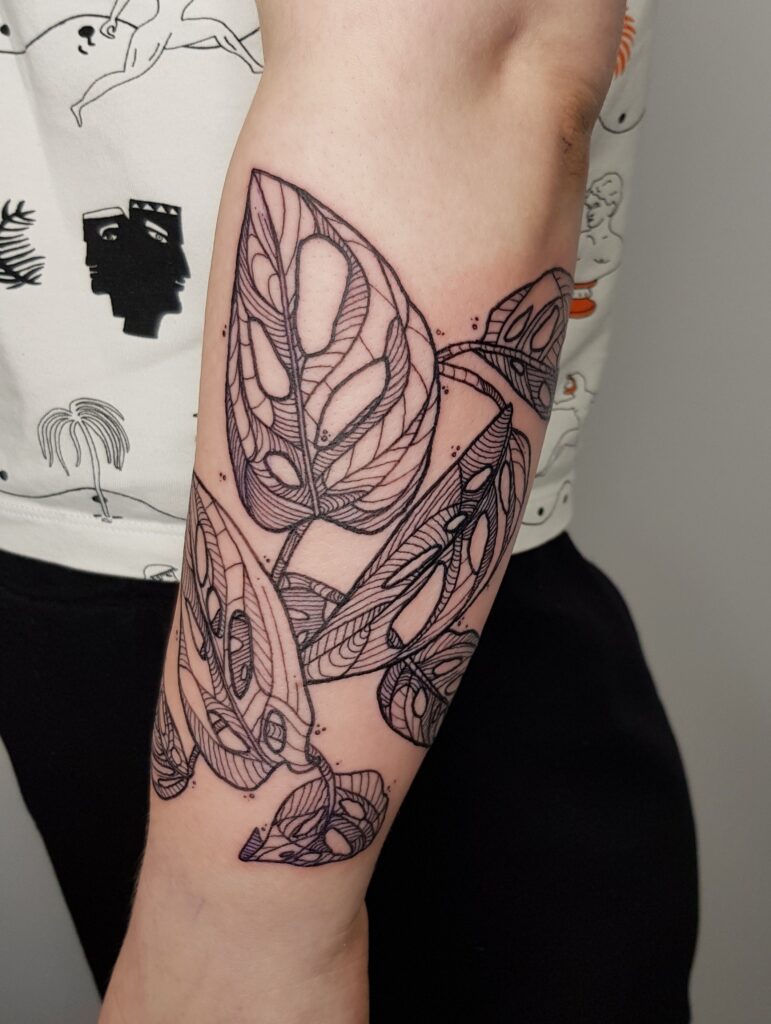 Leaf Tattoo 157