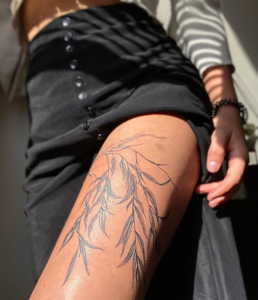 Leaf Tattoo 161