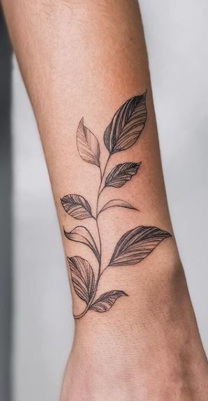 Leaf Tattoo 170