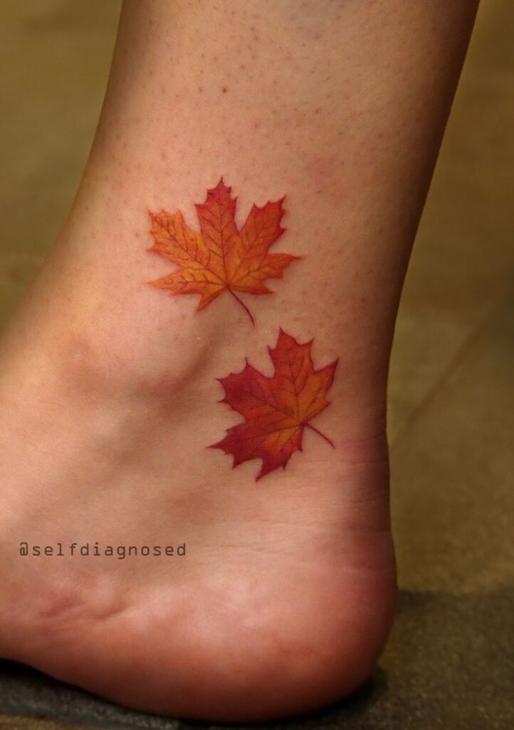 Leaf Tattoo 187