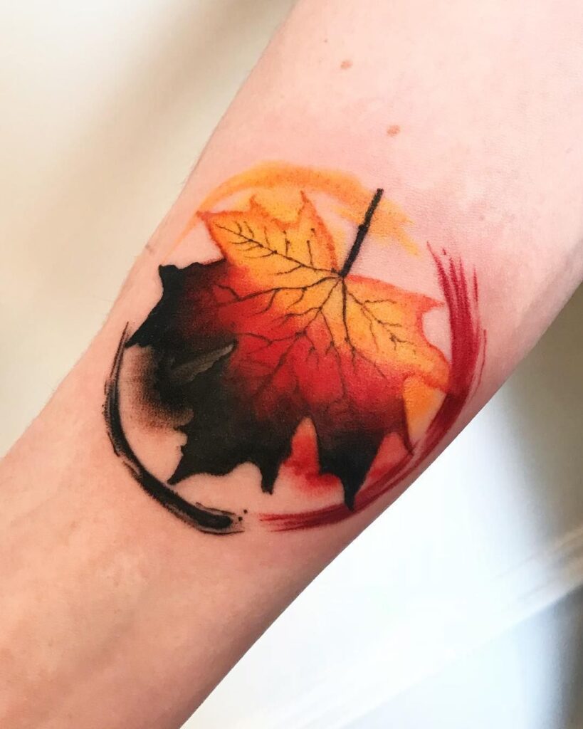 Leaf Tattoo 191