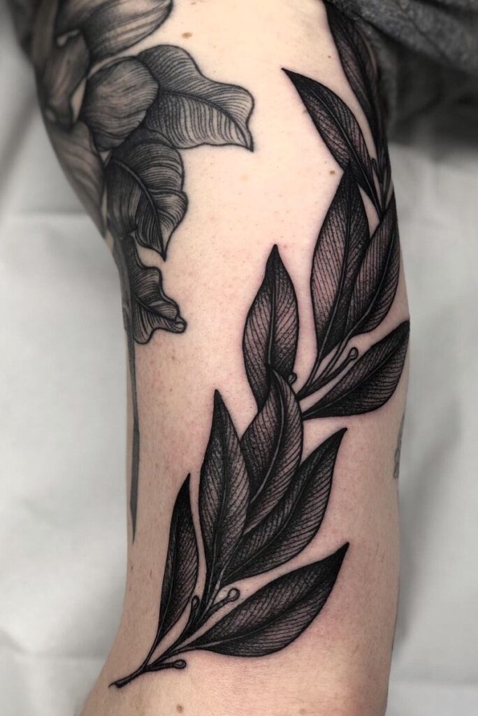 Leaf Tattoo 197