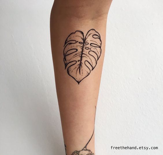 Leaf Tattoo 198