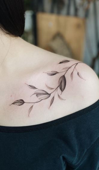 Leaf Tattoo 20