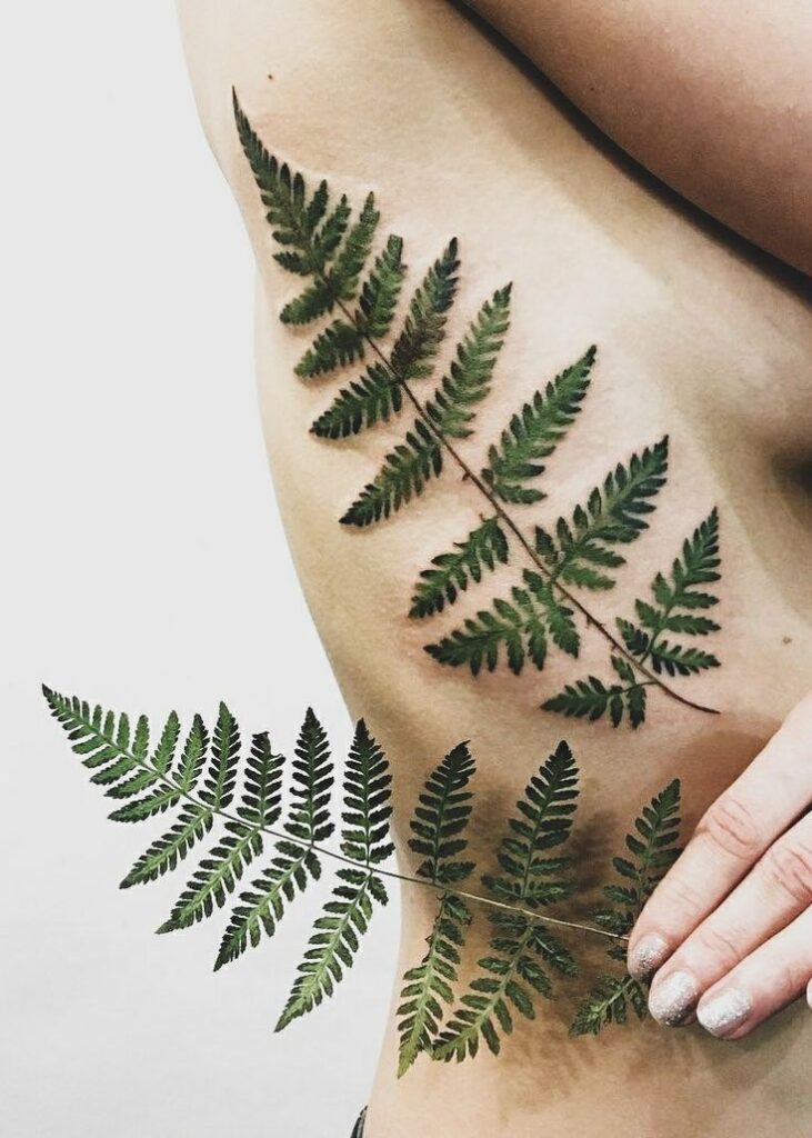 Leaf Tattoo 204