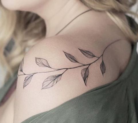 Toplist+ Marvelous Leaf Tattoo Ideas (2023) 1180 Leaf Tattoo 205