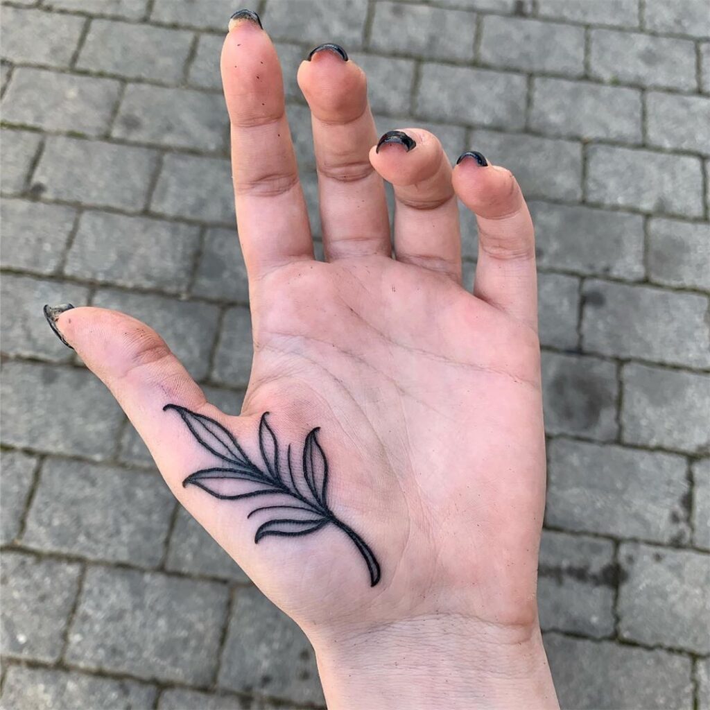 Leaf Tattoo 211