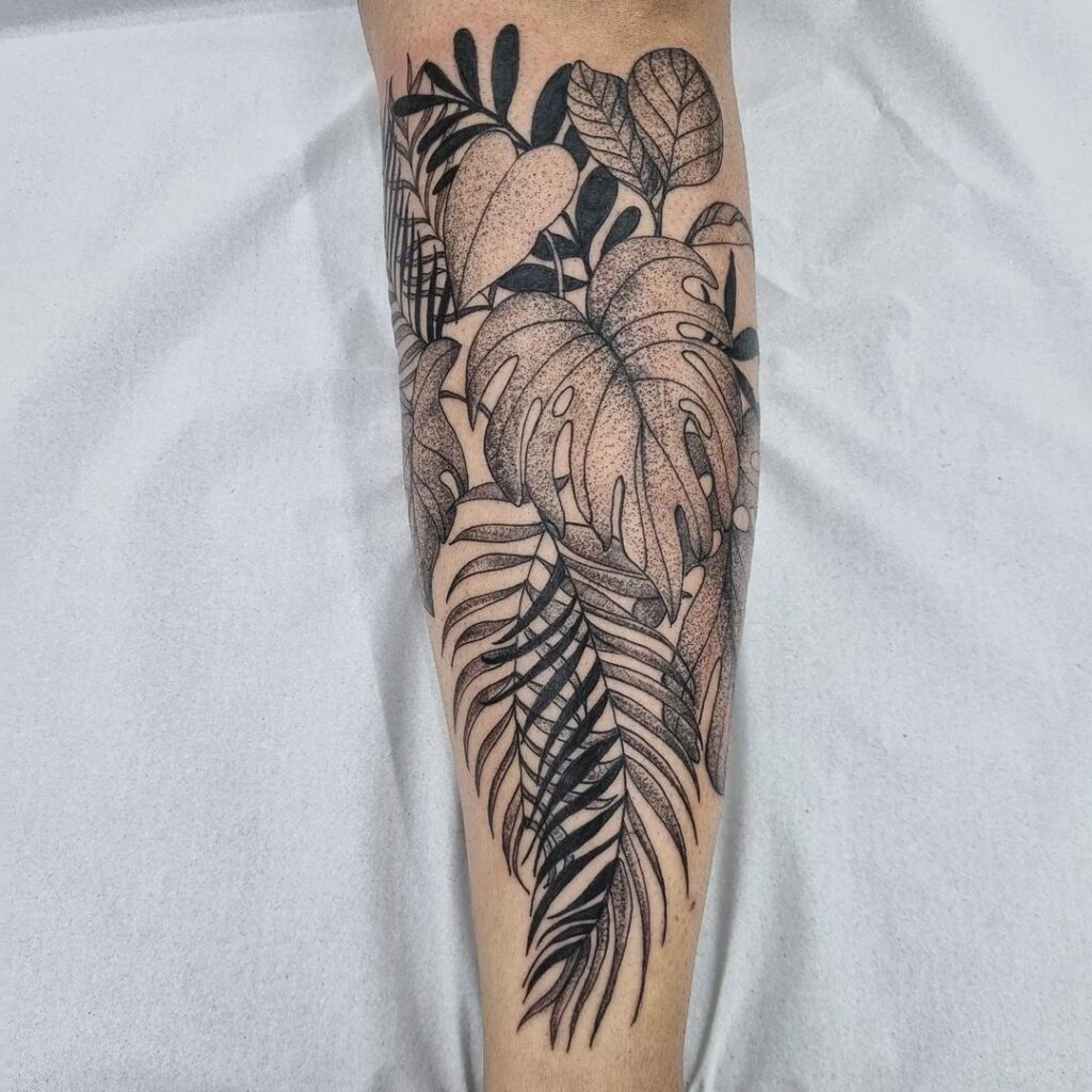 Leaf Tattoo 216