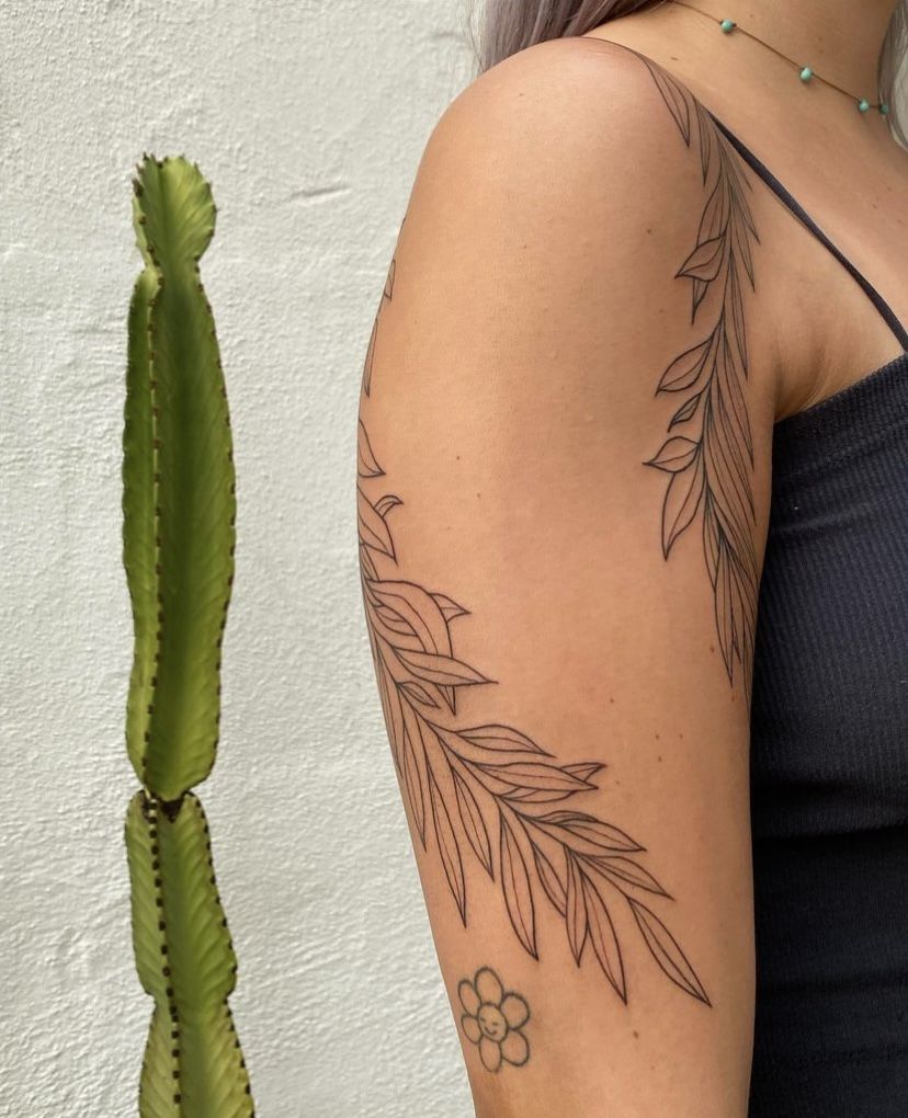 Leaf Tattoo 223