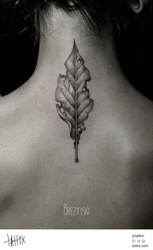 Leaf Tattoo 227