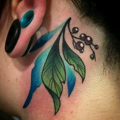 Leaf Tattoo 39