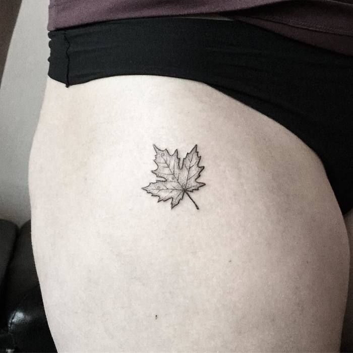 Leaf Tattoo 45