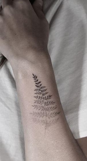 Leaf Tattoo 46