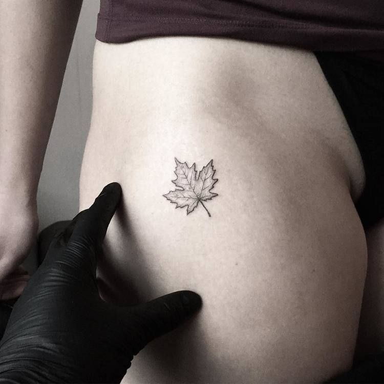 Leaf Tattoo 64