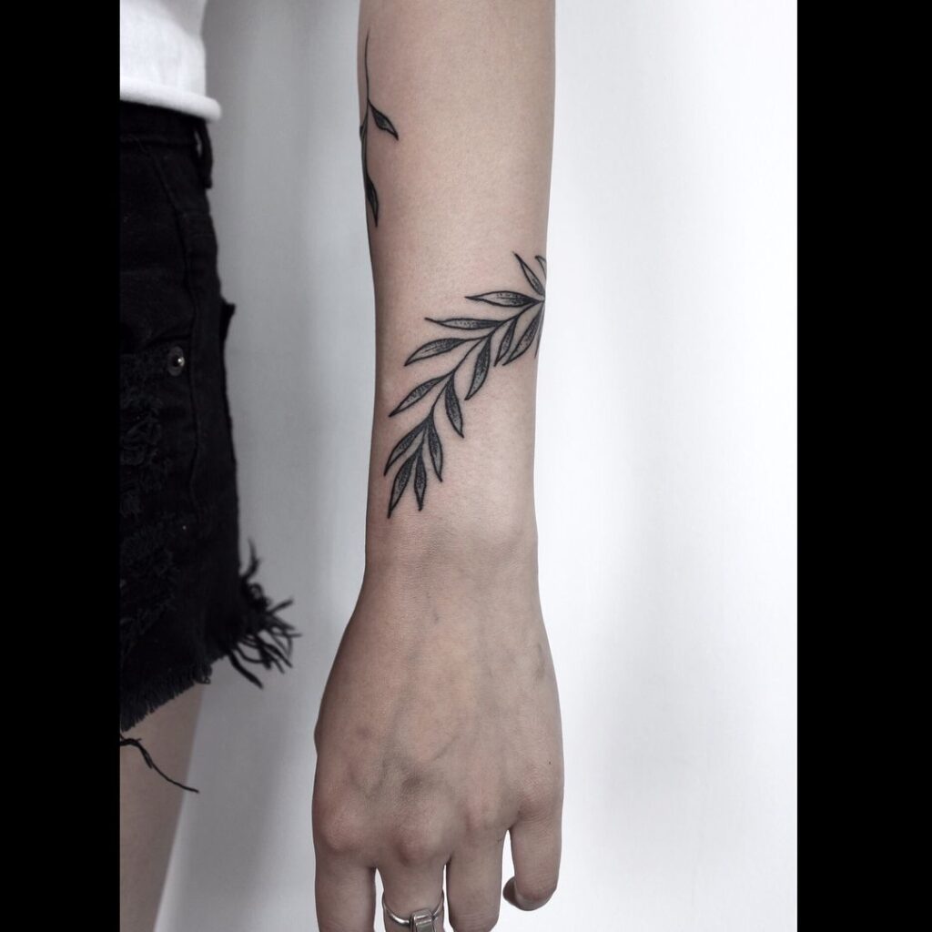 Toplist+ Marvelous Leaf Tattoo Ideas (2023) 1043 Leaf Tattoo 66