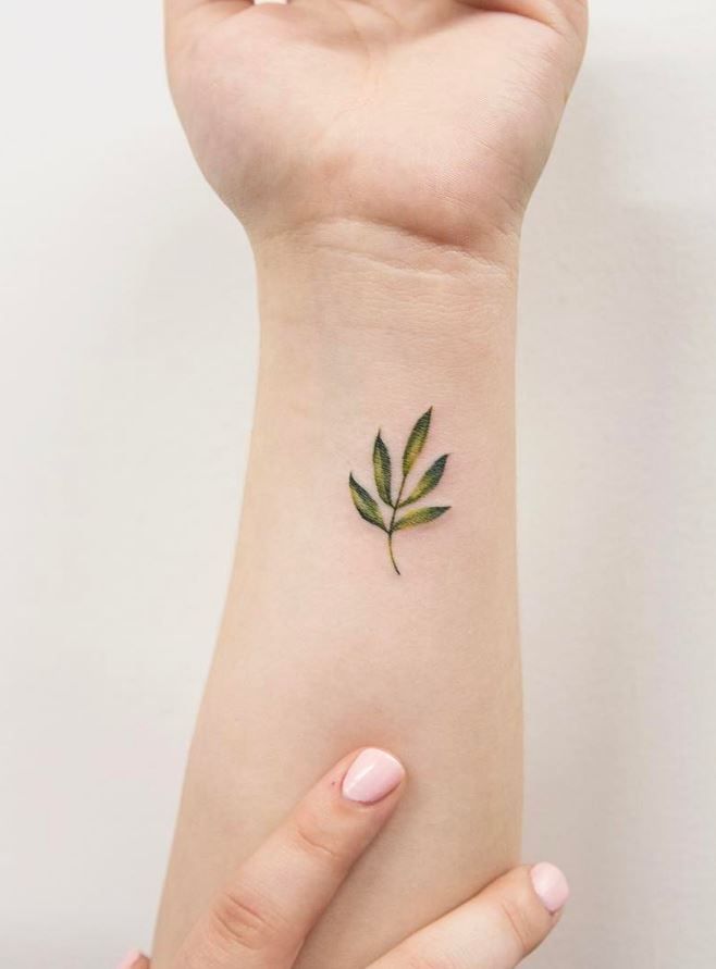 Leaf Tattoo 69