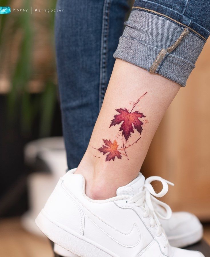 Leaf Tattoo 70