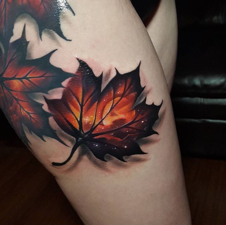 Leaf Tattoo 71