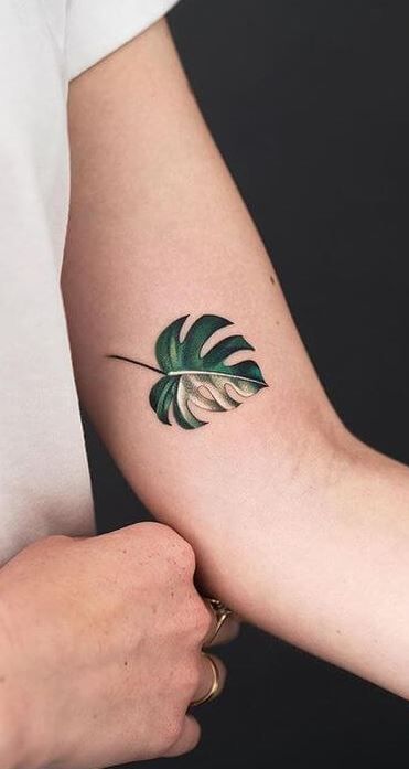 Leaf Tattoo 73