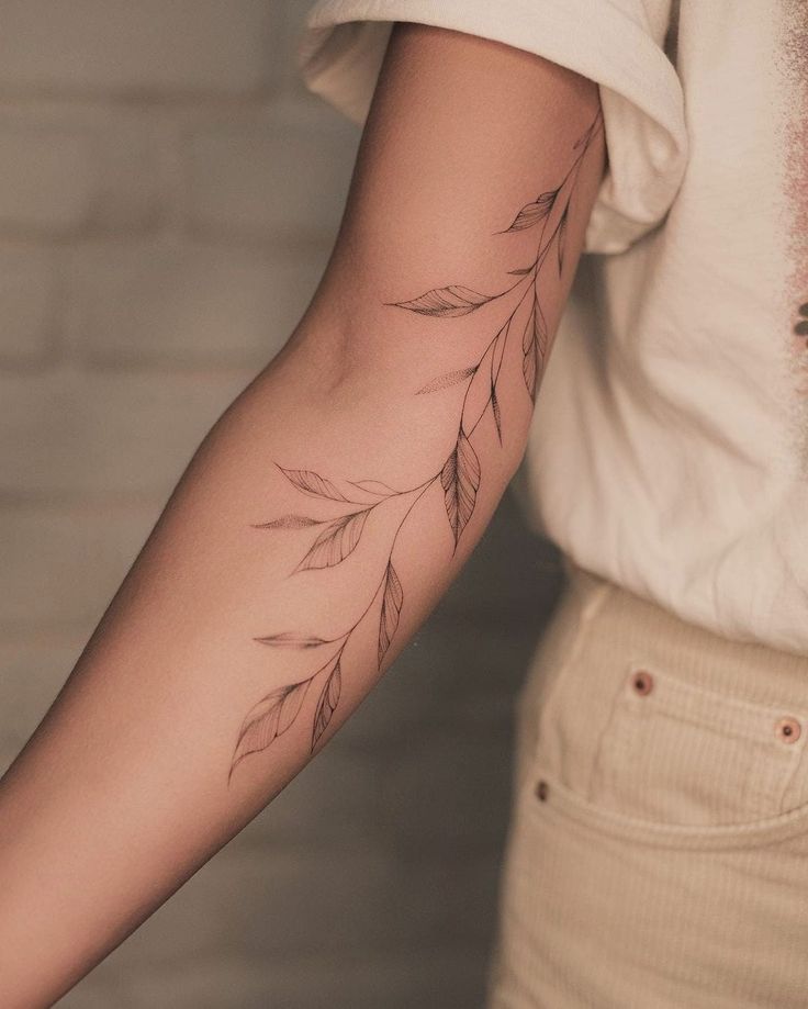 Leaf Tattoo 80
