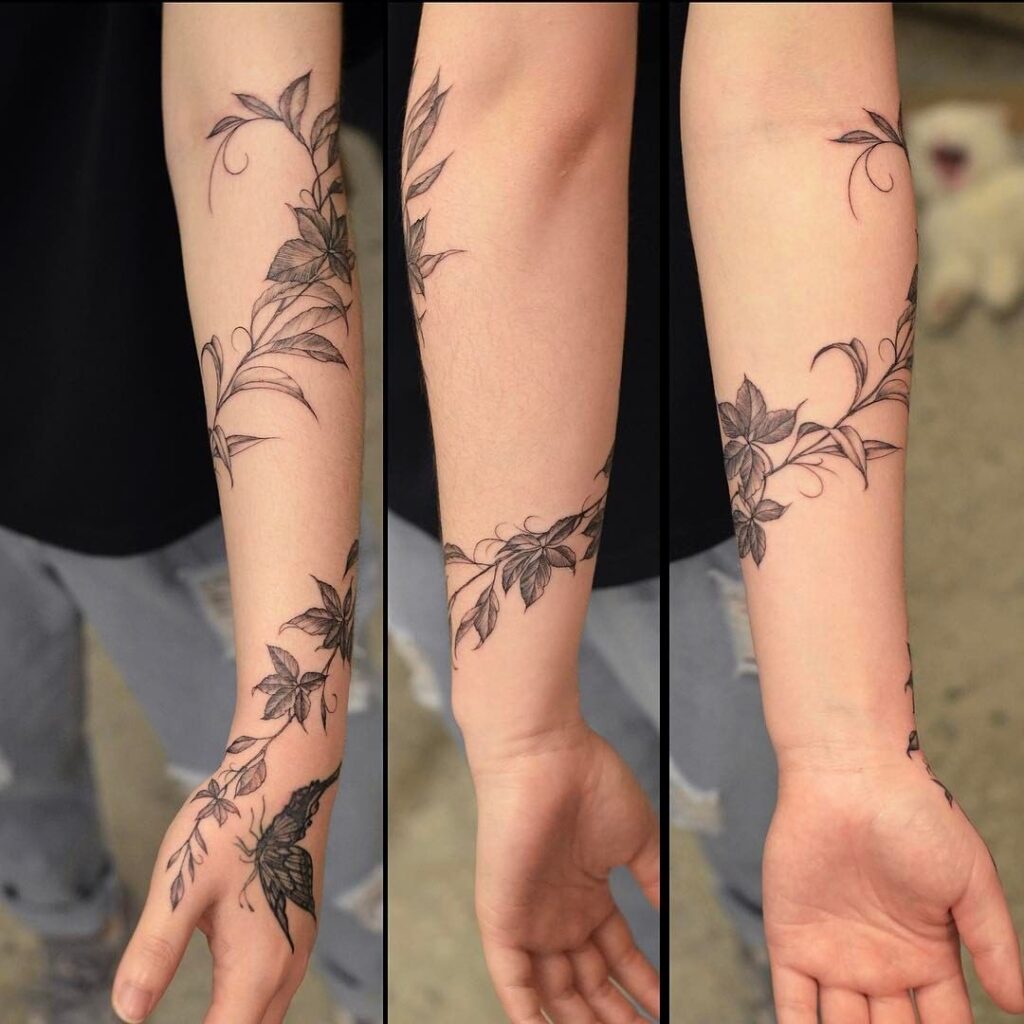 Toplist+ Marvelous Leaf Tattoo Ideas (2023) 1058 Leaf Tattoo 82