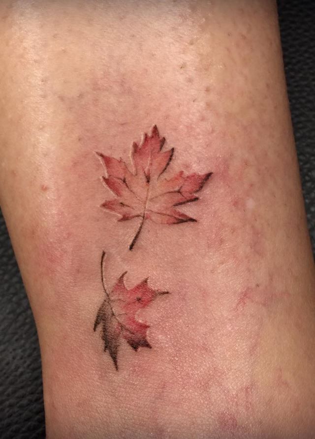 Leaf Tattoo 86
