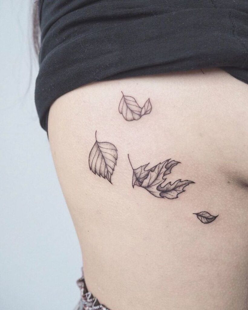 Leaf Tattoo 89