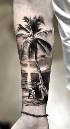 340+ Beach Tattoo Designs (2023) - TattoosBoyGirl