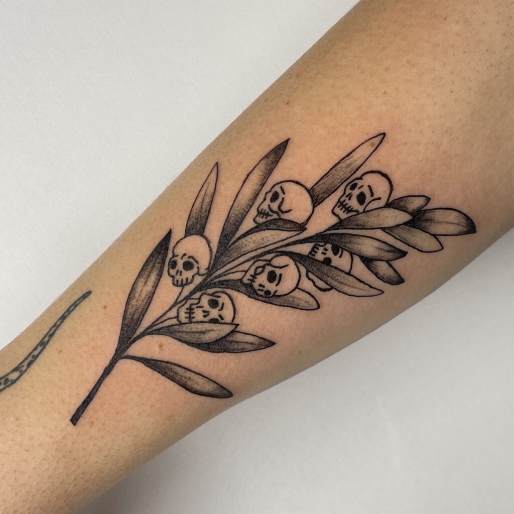 Olive Branch Tattoos 130