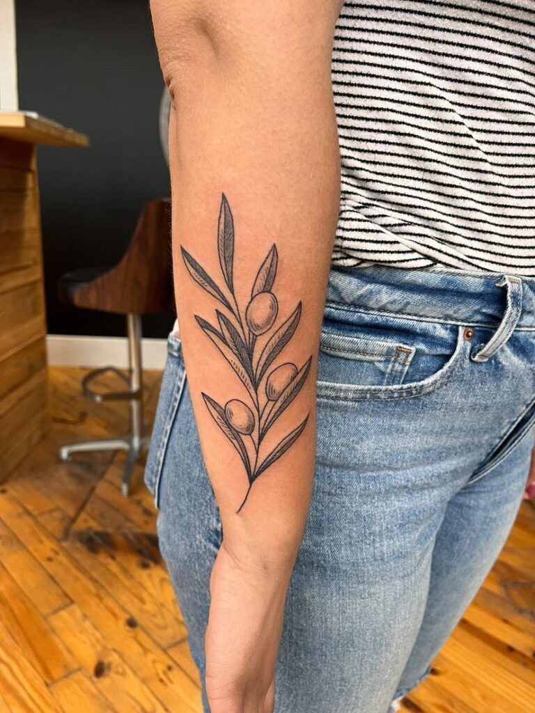 Olive Branch Tattoos 135