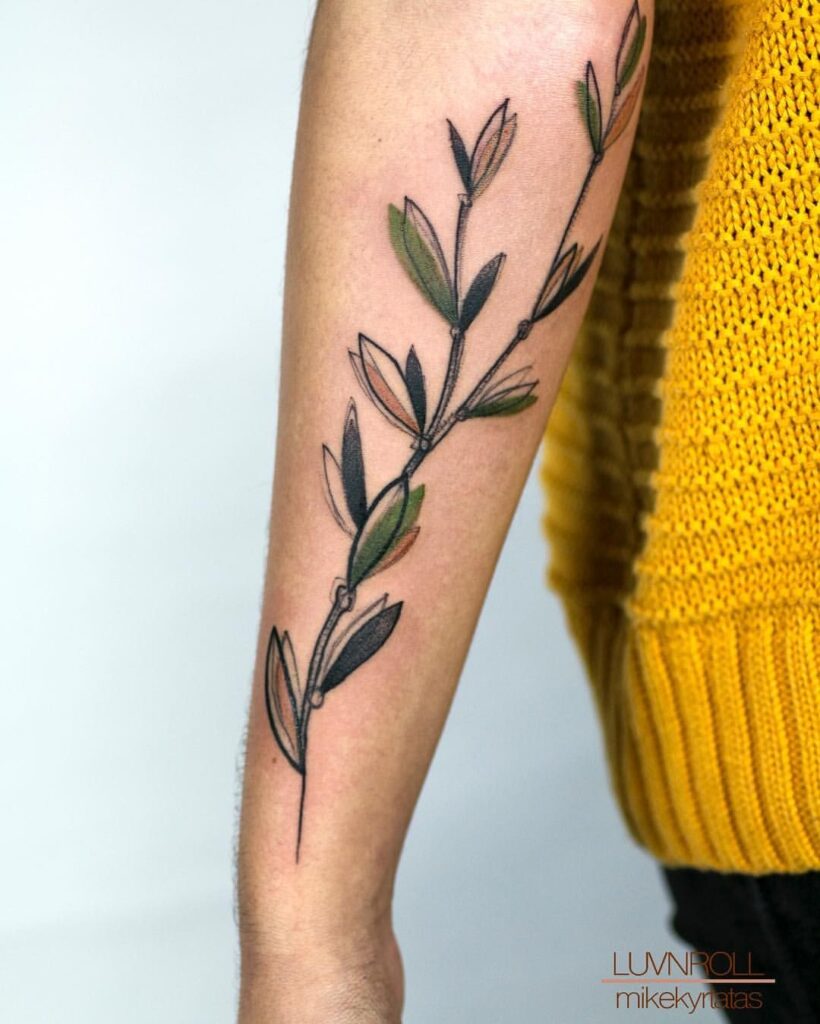 Olive Branch Tattoos 148