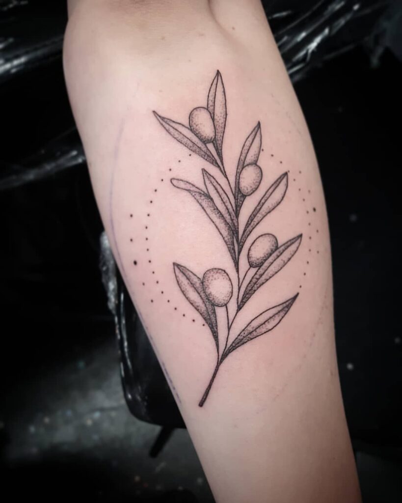 Olive Branch Tattoos 153