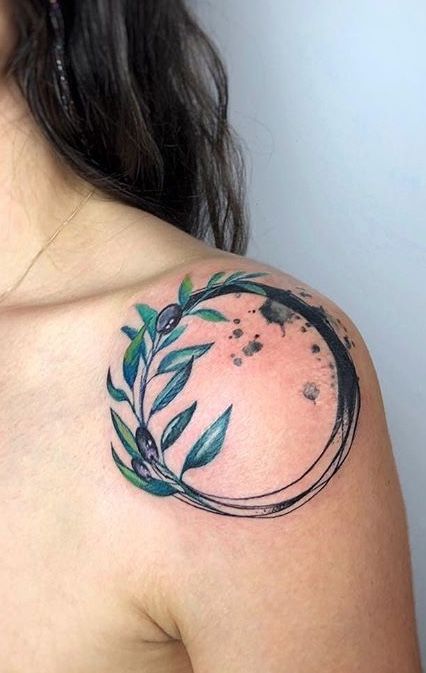 Olive Branch Tattoos 161