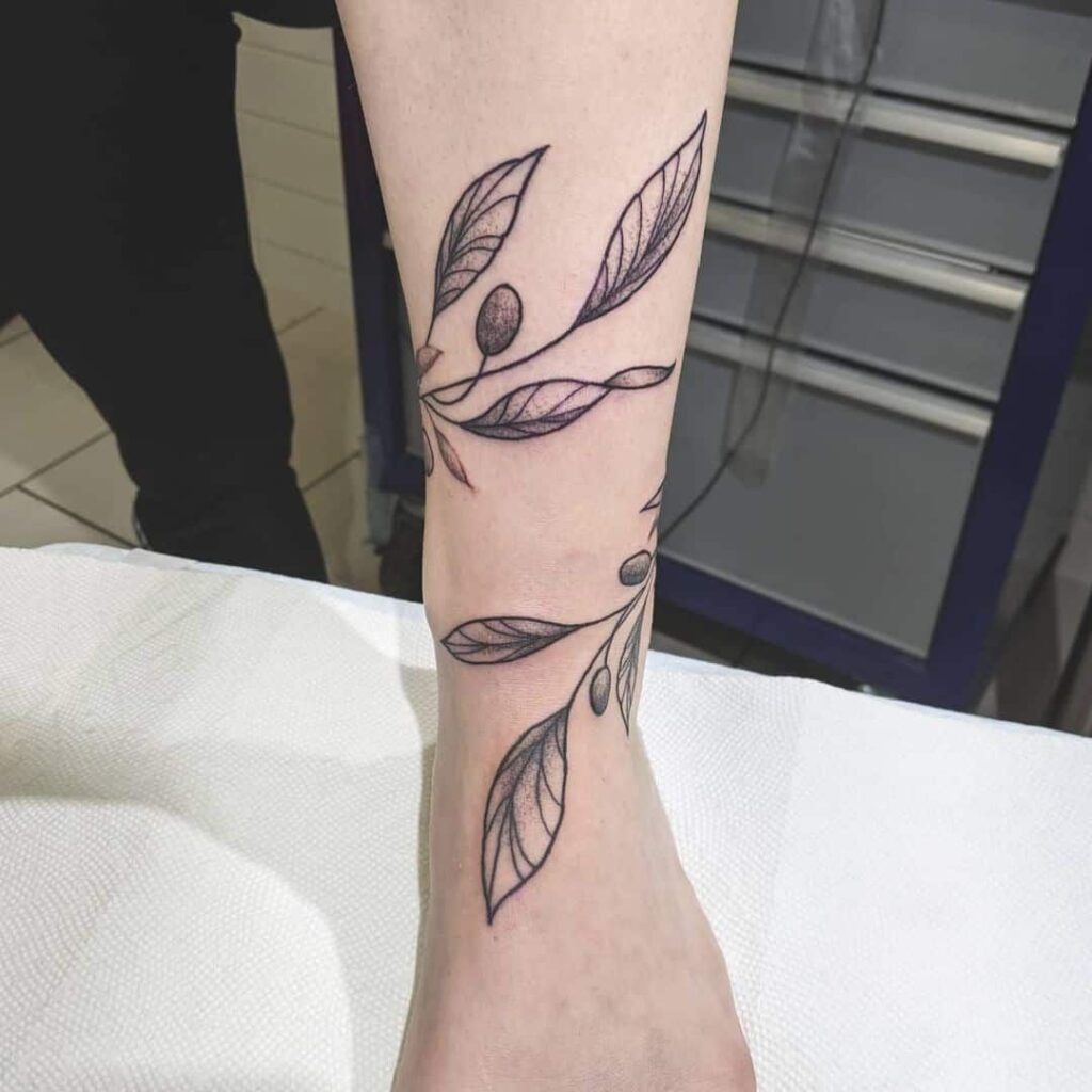 Olive Branch Tattoos 166
