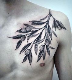 Olive Branch Tattoos 185