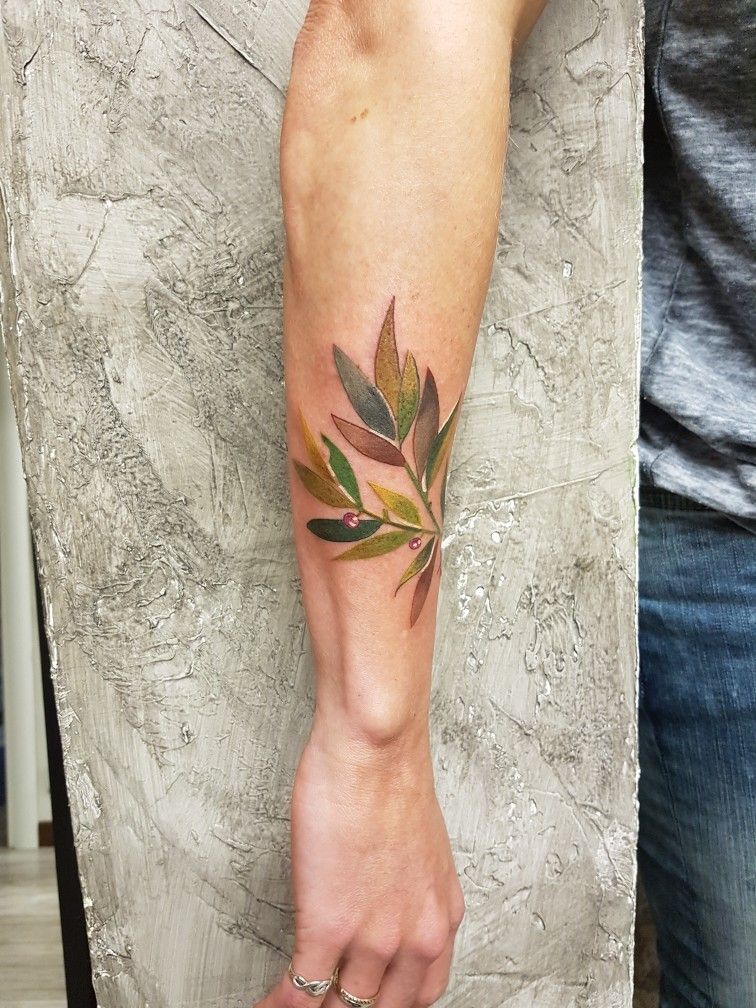 Olive Branch Tattoos 187