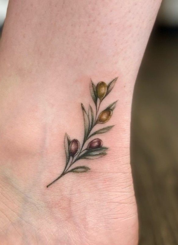 Olive Branch Tattoos 19