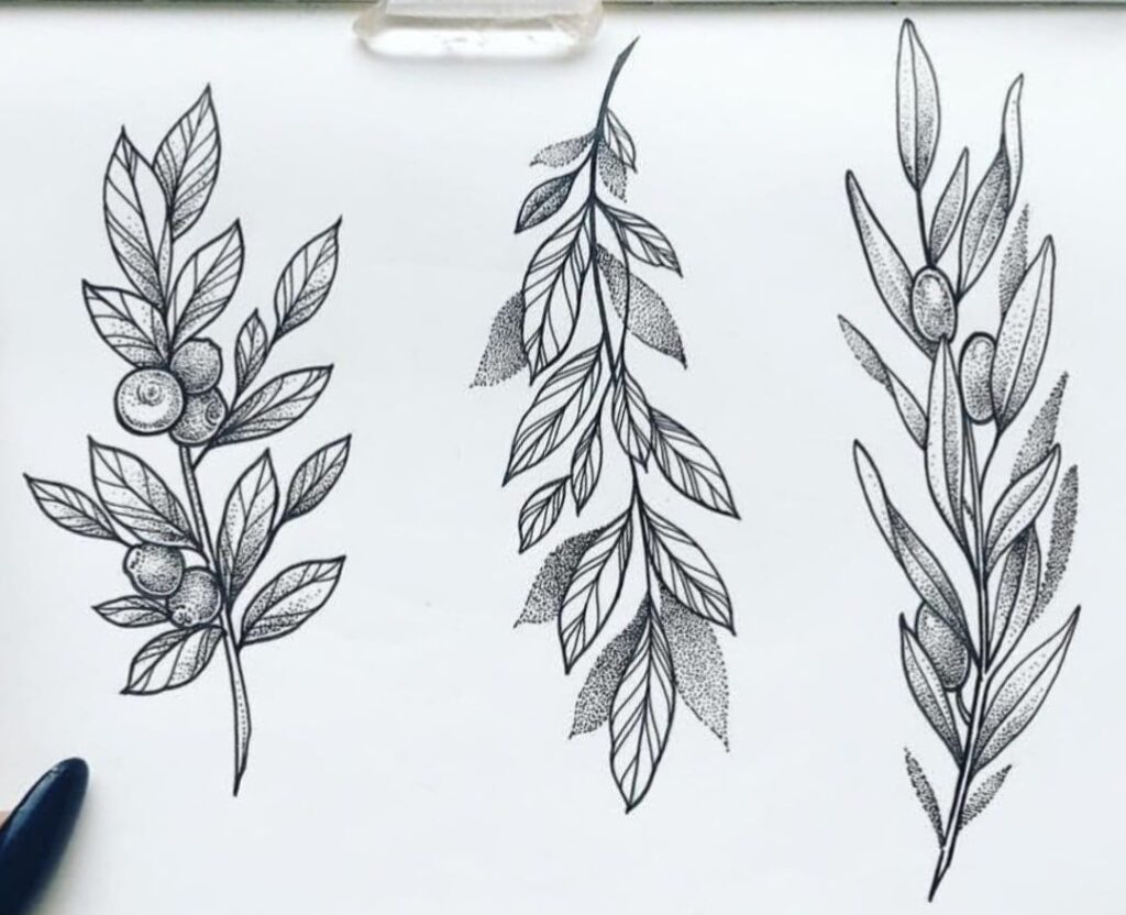 Olive Branch Tattoos 21