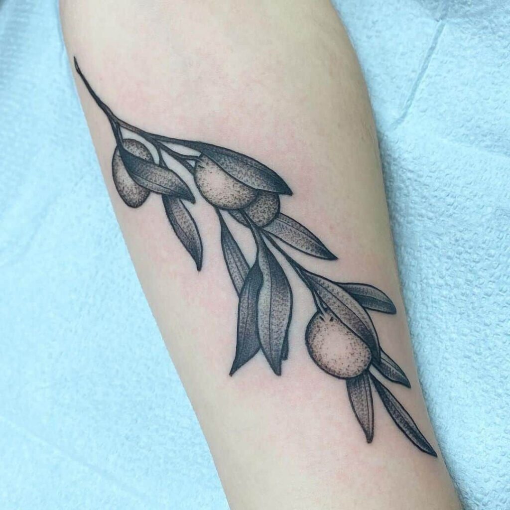 230+ Olive Branch Tattoo Ideas (2023) - TattoosBoyGirl