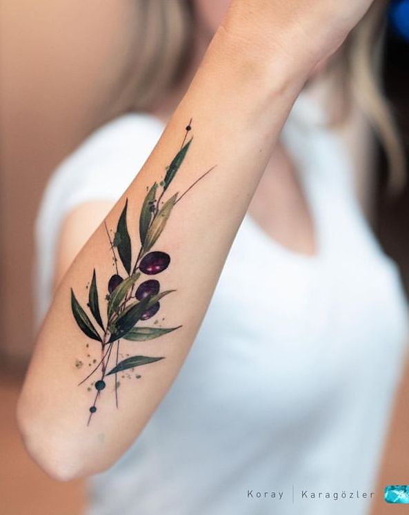 Olive Branch Tattoos 37