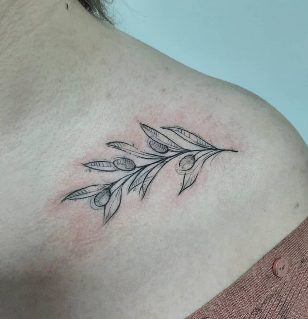 Olive Branch Tattoos 57