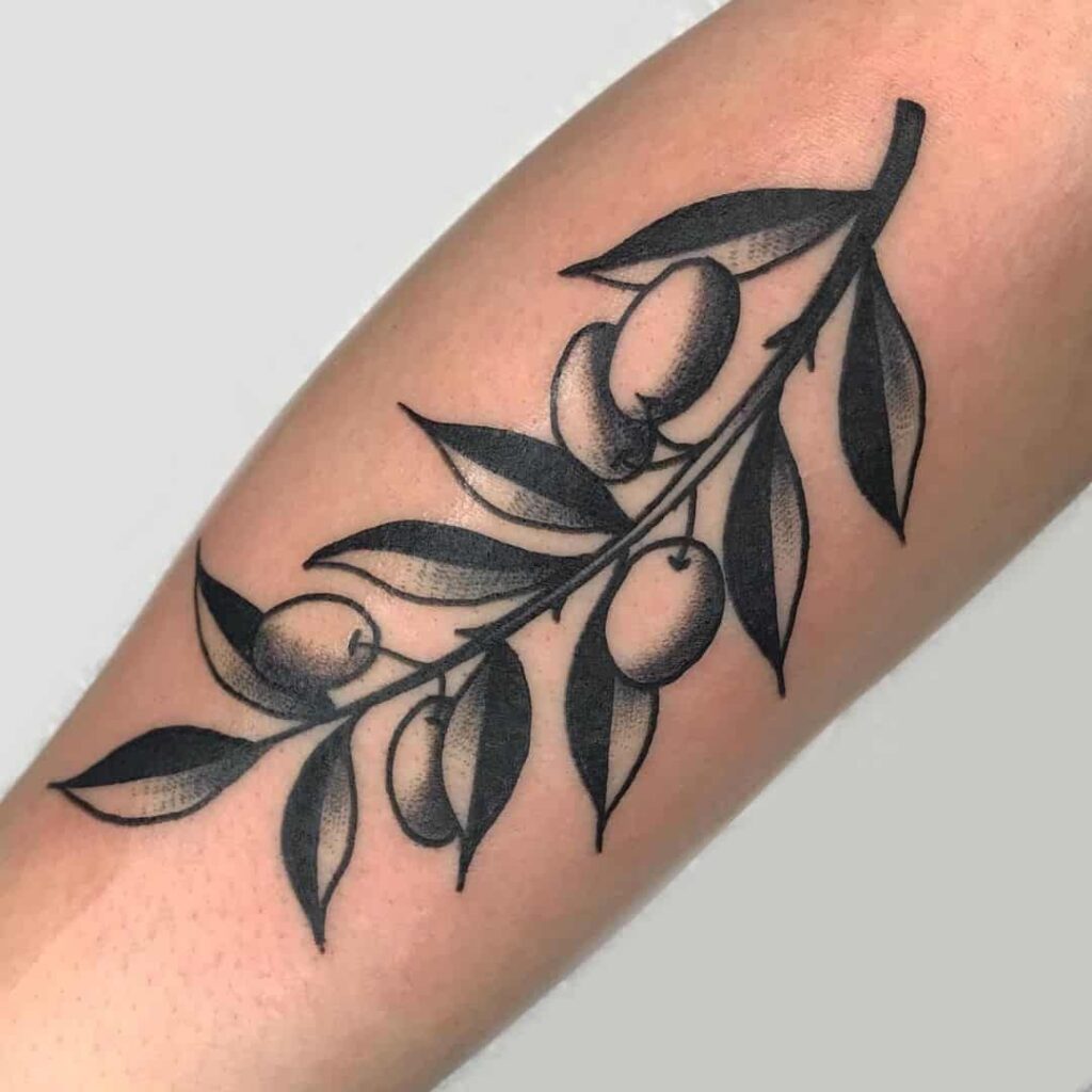 Olive Branch Tattoos 58