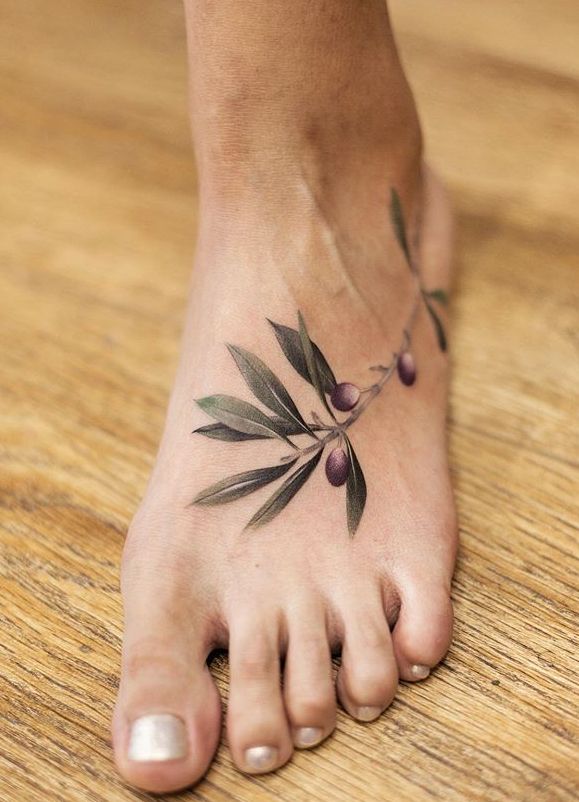 Olive Branch Tattoos 59
