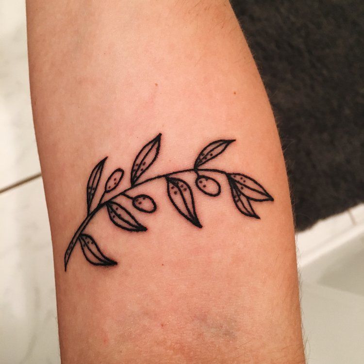 Olive Branch Tattoos 62