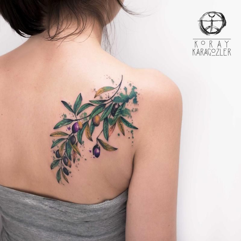 Olive Branch Tattoos 64